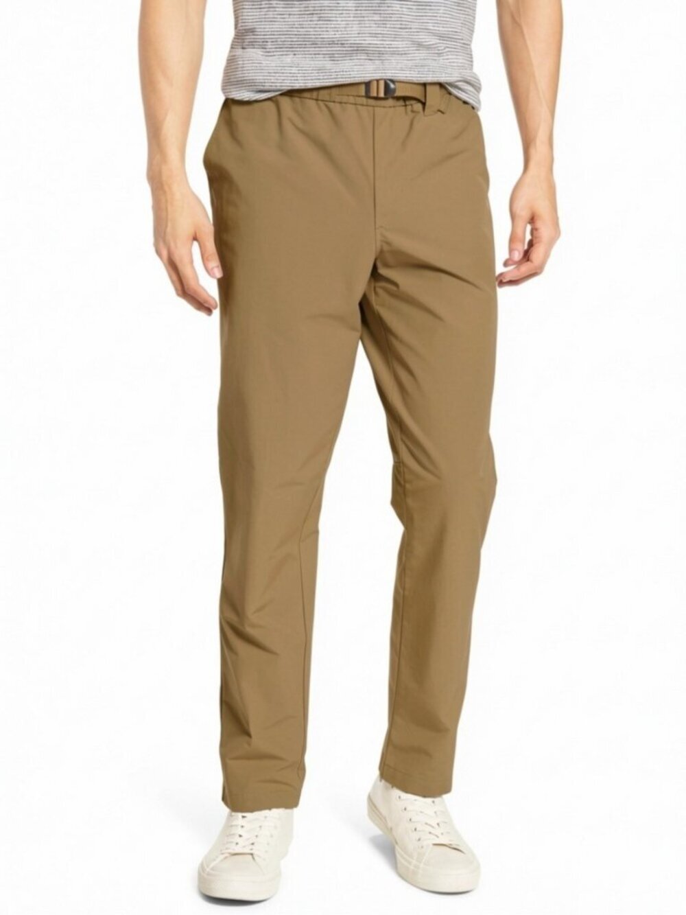 HERSCHEL SUPPLY CO Ashland Tan Khaki Ripstop Pants Adjustable Waist s